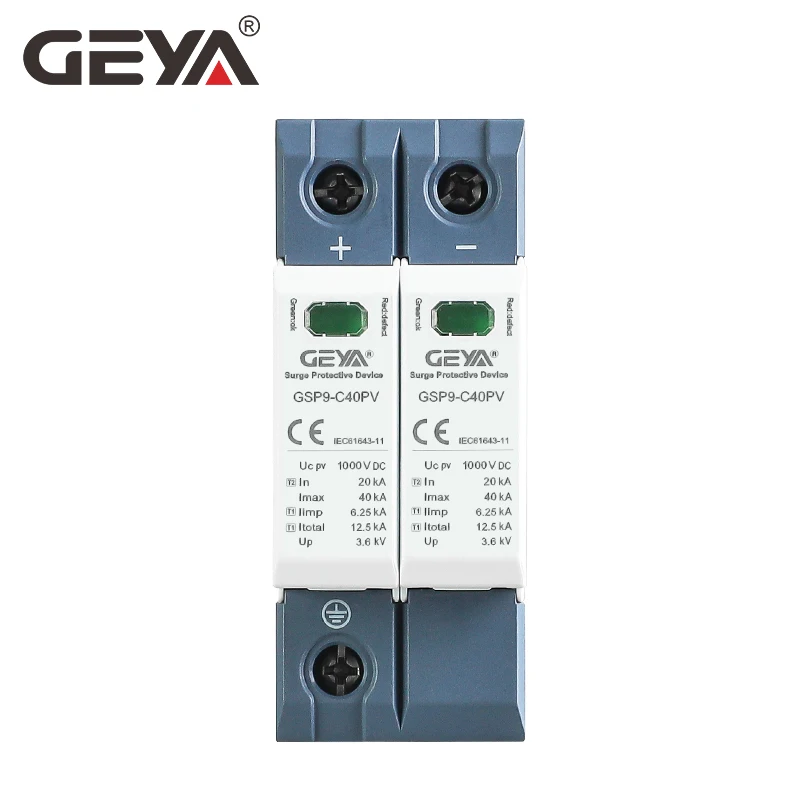 GEYA GSP9 Photovoltaic DC SPD  - огляд і ціна Ac Surge Protector