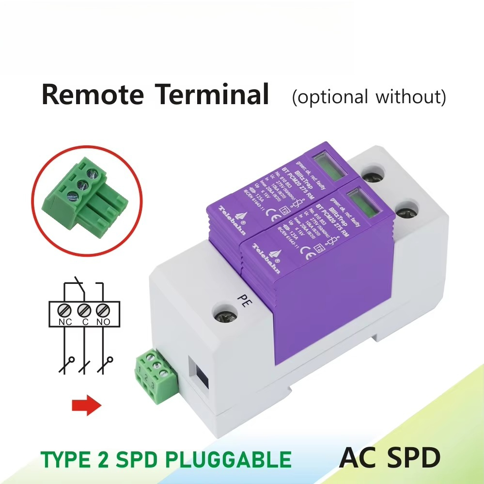 AC SPD 385V 10kA-20kA T2 2P li - огляд і ціна Ac Surge Protector